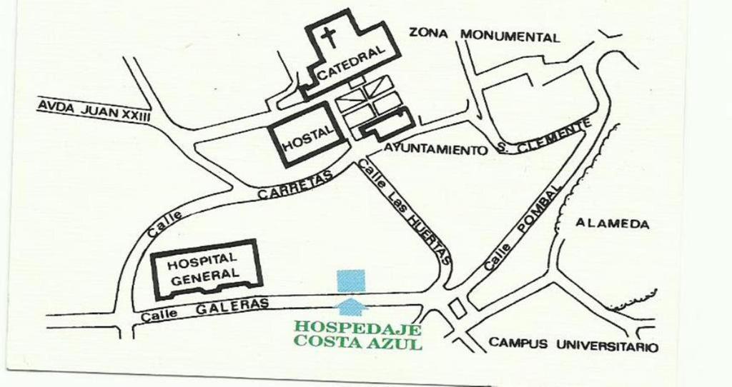 Hostal Costa Azul Santiago de Compostela Exteriör bild